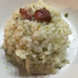 RISOTTO CON PANCETTA E TRITO DI ZUCCHINE