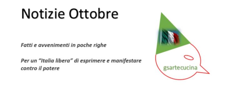 Notizie Ottobre